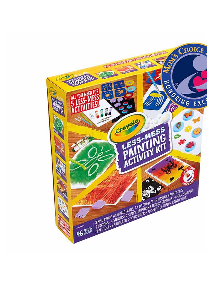 Crayola مجموعة نشاط الرسم الأقل فوضى - Image 1