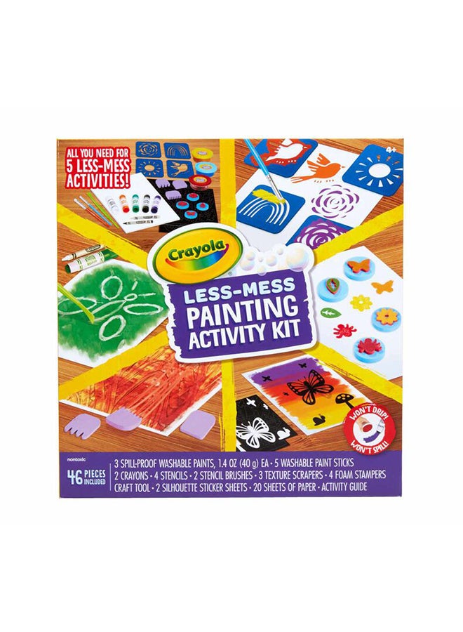Crayola مجموعة نشاط الرسم الأقل فوضى - Image 3