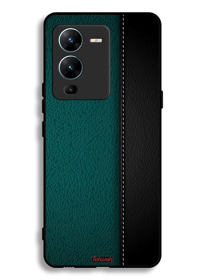 Tolwak Vivo V25 Pro 5G Protective Case Cover Leather Pattern - Image 2