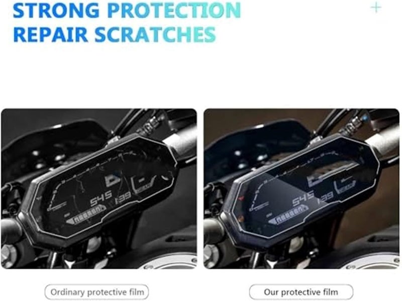 QASULER Motorcycle Screen Protector for MT-07 FZ-07 - Image 5