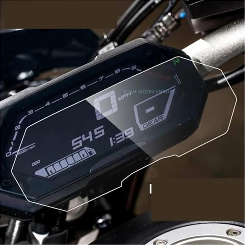 QASULER Motorcycle Screen Protector for MT-07 FZ-07 - Image 3