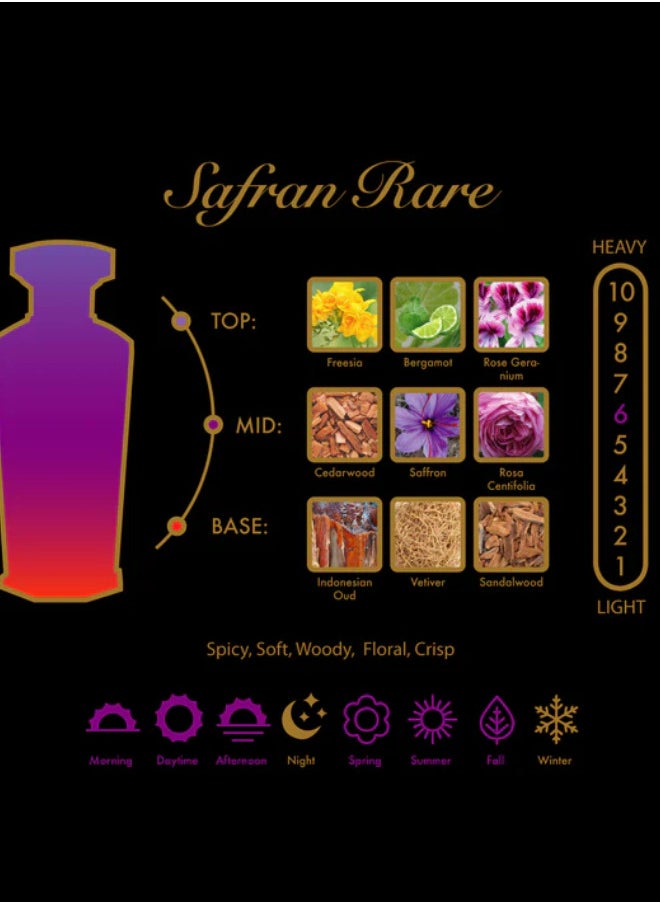 أمورعود سافران عطر نادر 100 مل  - Image 3