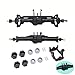 AMK TRX4M Axles Complete Set TRX4M Front Rear Straight Axle Assembly Direct Fit for TRX4M 118 RC Crawler Fits BroncoF150 OEM Replacement Upgrade Parts Differential Cover 2 - Image 2