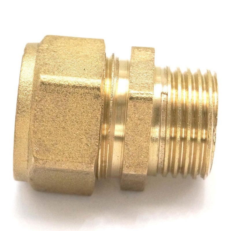 3 4 Inch BSP Male Brass PEX AL PEX Pipe Fitting 20x25mm For Solar Water Heater - Image 4