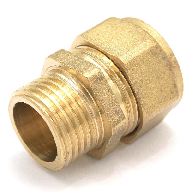3 4 Inch BSP Male Brass PEX AL PEX Pipe Fitting 20x25mm For Solar Water Heater - Image 5