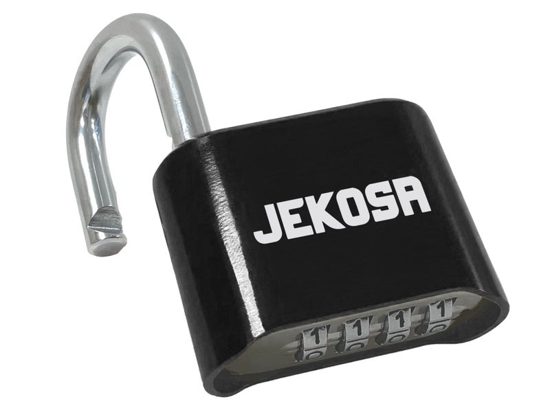 Jekosa JKB50 Weatherpoof Heavy Duty Combination Lock Outdoor Lock with 4 Digit Code No Key Ideal for Gate Shed Fence