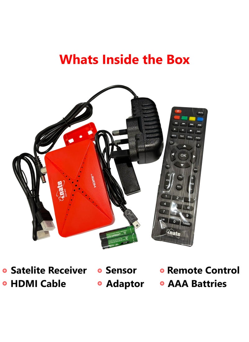Nate - NATE HD SATELITTE RECEIVER MODEL 2024 - Image 1