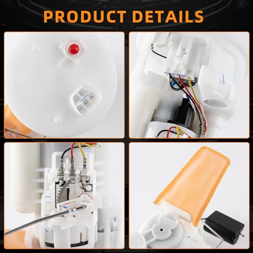 DIRBOERF Electric Fuel Pump Module Assembly Compatible with Toyota Camry 2.4L 3.0L 2002-2006 Replaces SP9158M 77020-33210 77020-33110 - Image 2