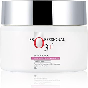 O3 DTAN Professional Pack For Instant Tan Removal For all skin Types Detan Pack for Tan Removal 50gm O30437 - Image 1