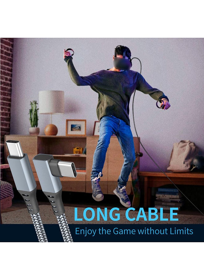 VR Link Cable High-Speed Data Transfer Cable Suitable For Virtual Reality Headset Gaming Connection PC