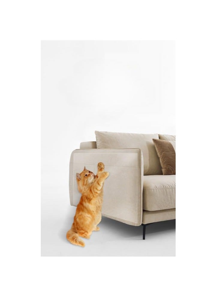 شريط حماية أثاث القطط، 65 سم، واقي شفاف مضاد للخدش للأريكة والمفروشات