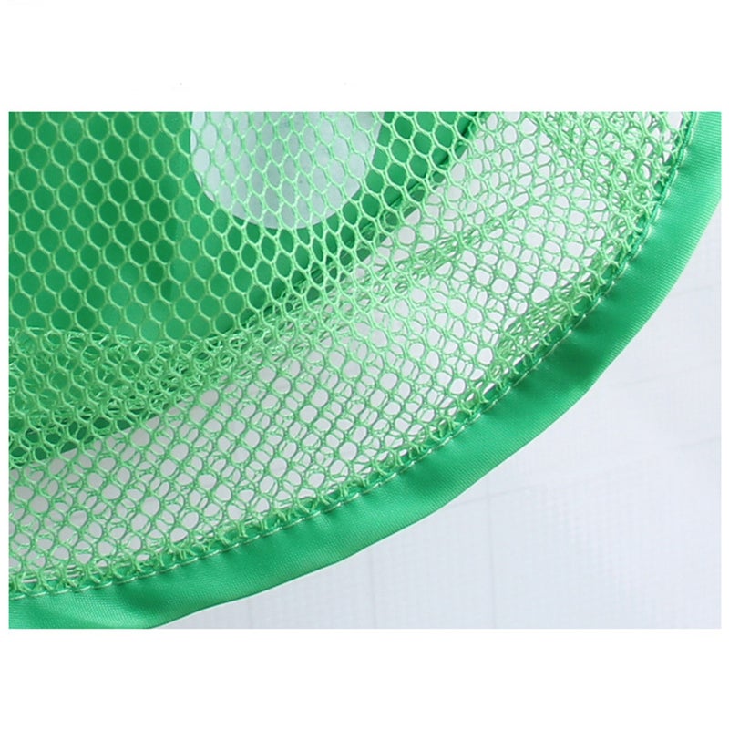 Multifunction Premium Bathtub Toy Organizer Bathing Toy Storage Bath Product Storage with Strong Cups (Green) - Image 5