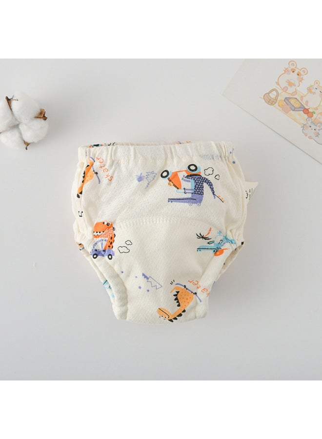 K-style Of Cotton Baby Training Pants Waterproof Diaper Pants Diaper Pocket Gauze Learning Pants Class A Pure Cotton Breathable Diapers