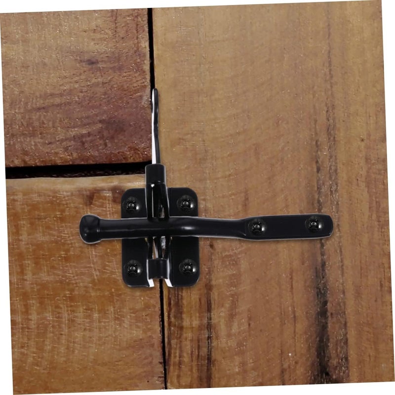 LIFKOME Heavy Duty Double Gate Latch Automatic for Fences Secure Pool and Garden Access Easy to Operate Thick Construction - Image 2