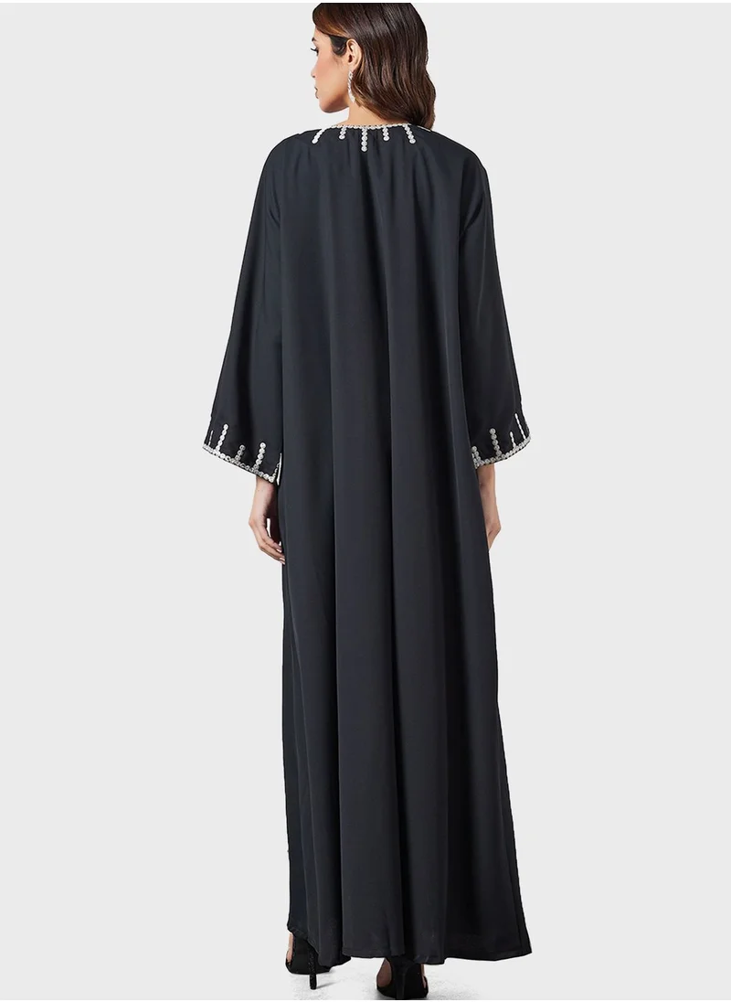 Coco Desert Embroidered Abaya