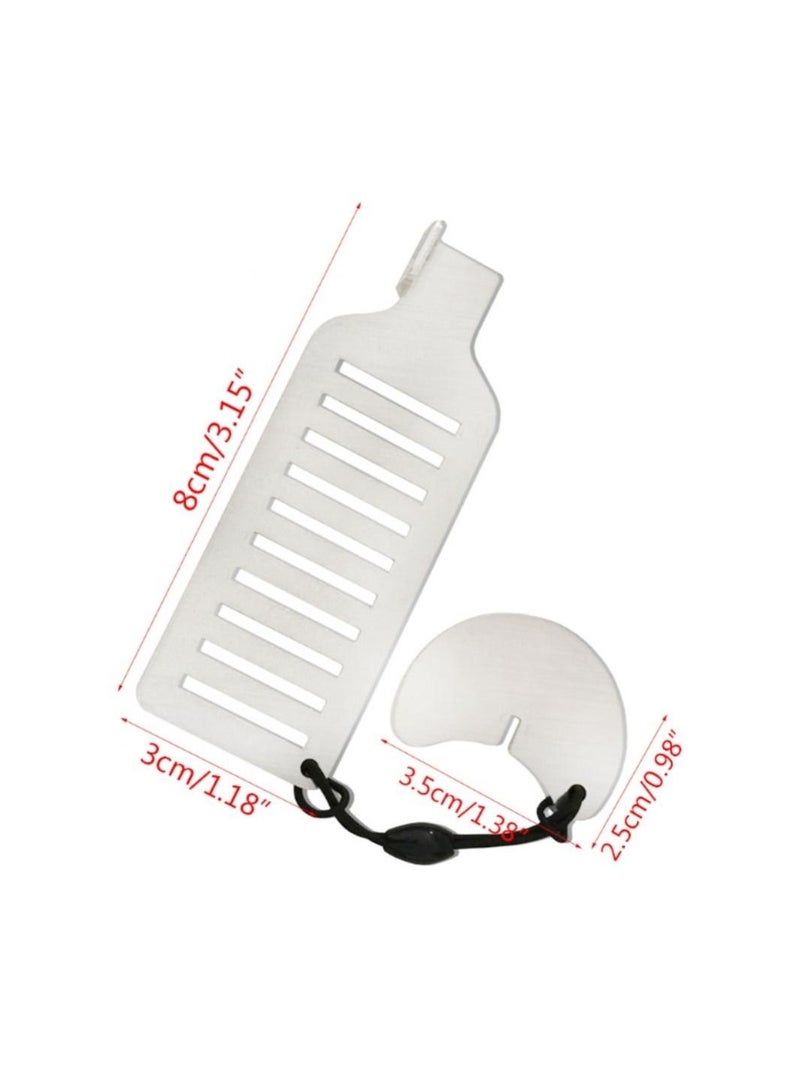 Portable Door Lock Punch-free Security Door Locker Safety Latch Metal Lock Home Room Hotel Travel Anti Theft Door Stopper Tool - Image 3