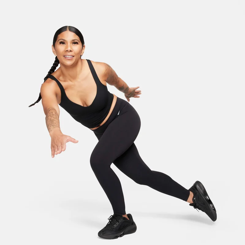 Nike Black Women's Alate Medium-Support Training Sports Bra for Women | Best Price UAE
