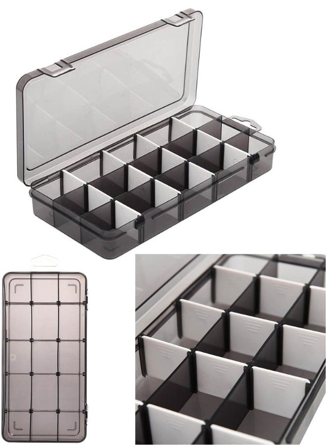 15-compartment jewelry organizer