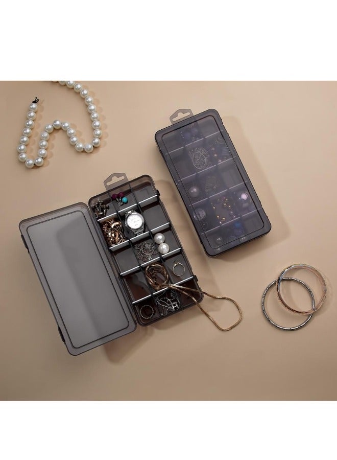 15-compartment jewelry organizer