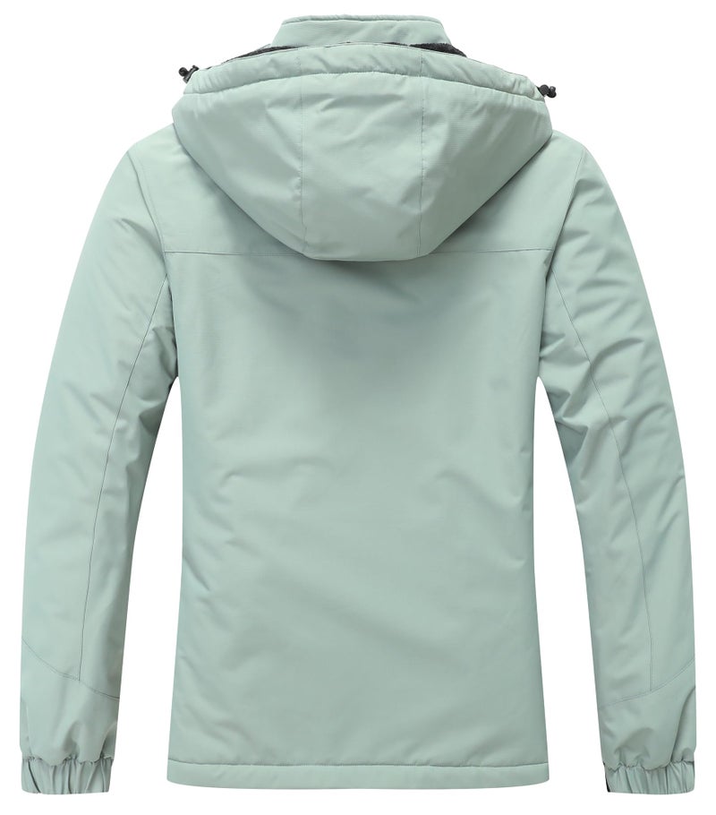 MOERDENG Women's Snow Ski Jacket Warm Winter Coat Waterproof Snowboarding Jacket Mountain Hiking Winter Jacket - Image 3