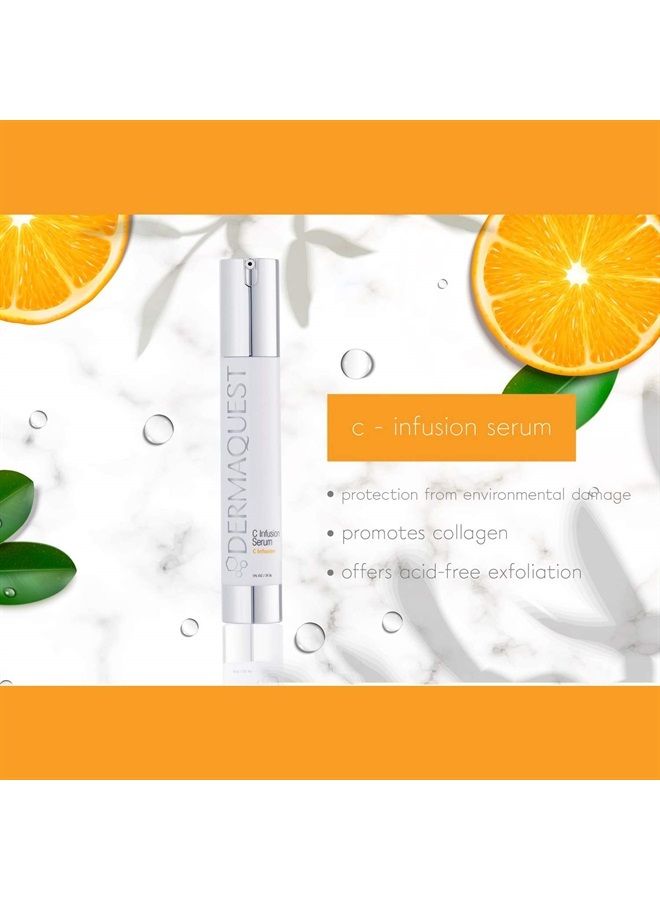 DermaQuest C Infusion TX Anti Aging Vitamin C Face Mask - Brightening & Energizing Pore Minimizing Facial Mask For Women & Men (2oz) - Image 4