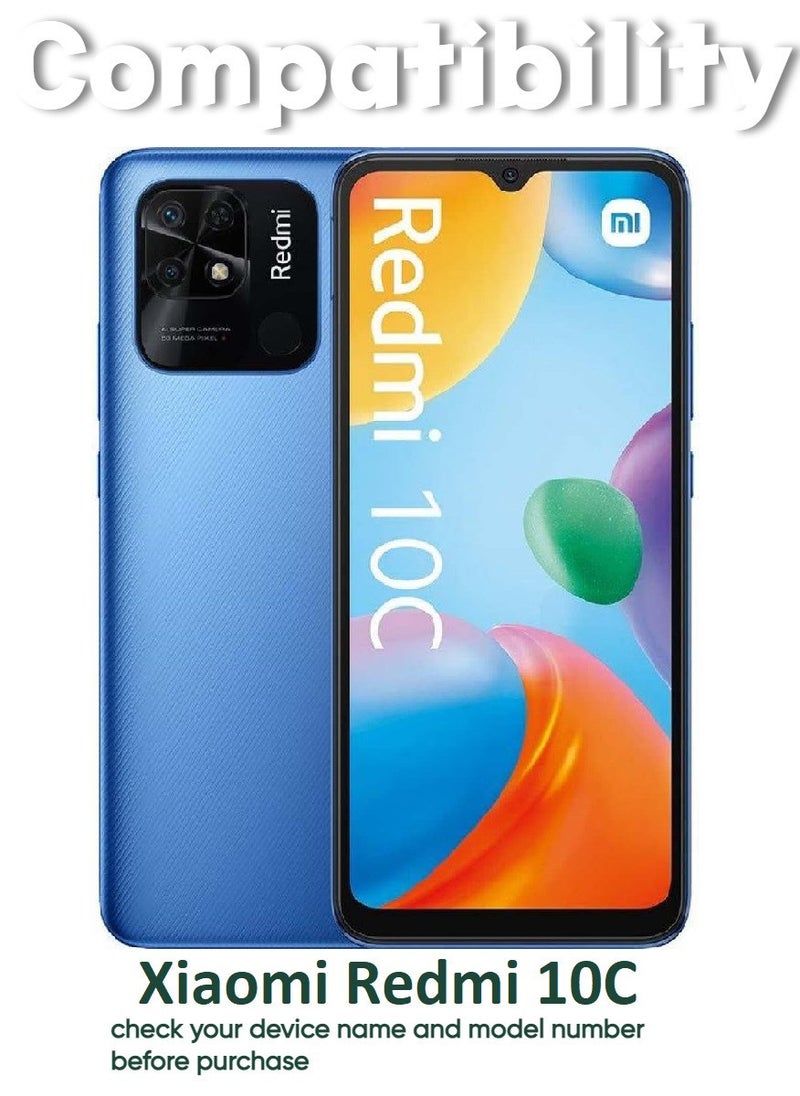 ACLIX 3 Pieces Antistatic ESD Dustproof Premium Quality High Definition Tempered Glass Screen Protector Designed For Xiaomi Redmi 10C - Image 3