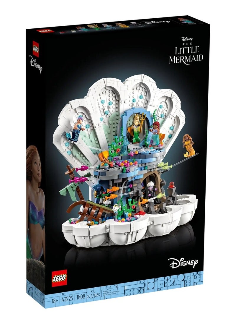 LEGO - LEGO - The Little Mermaid Royal Clamshell 1808 Pieces - 43225 - Image 1