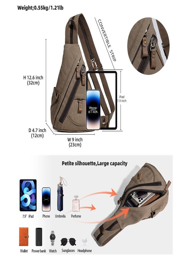 KL928 Sling Bag - Small Crossbody Backpack Shoulder Casual Daypack Rucksack for Men Women - Image 2