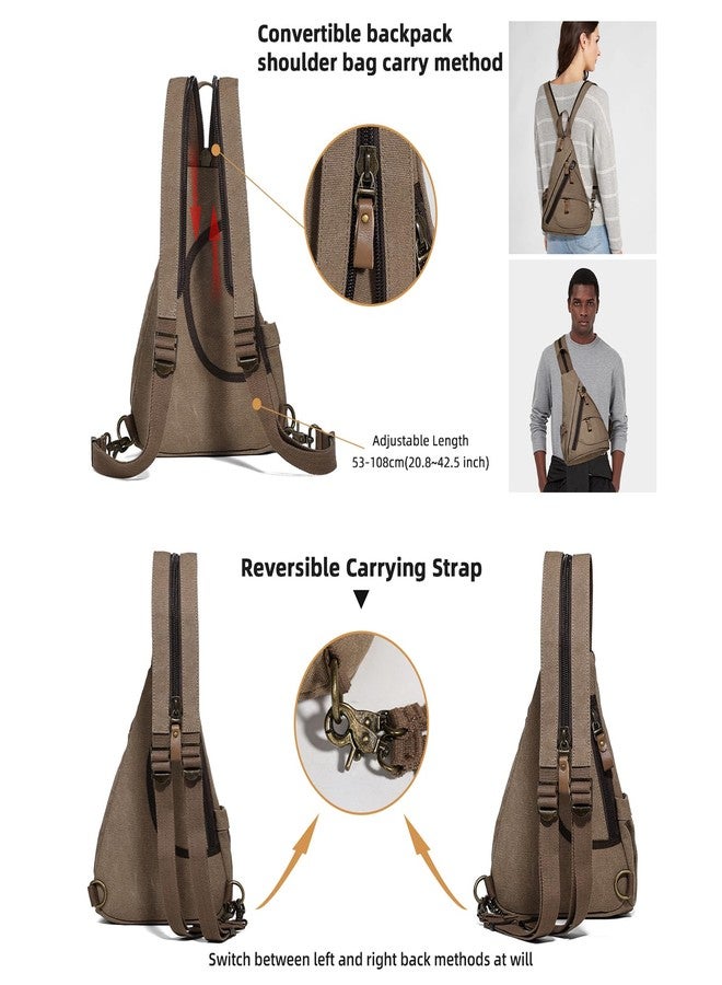 KL928 Sling Bag - Small Crossbody Backpack Shoulder Casual Daypack Rucksack for Men Women - Image 3