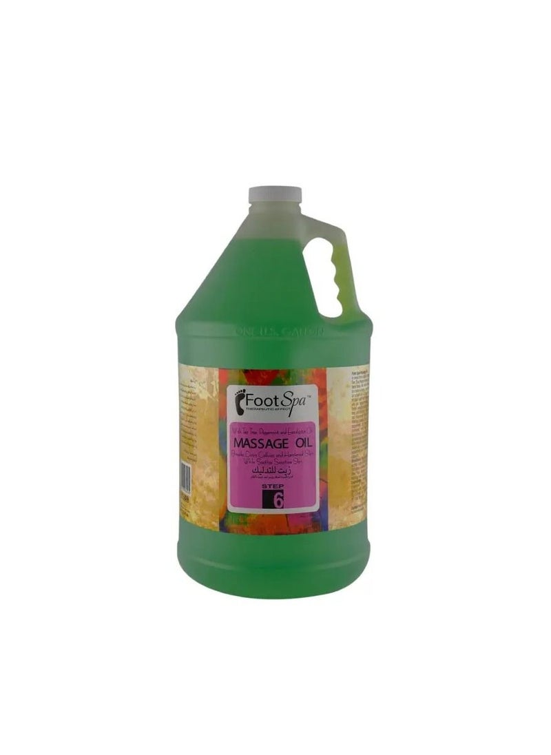 Foot Spa - Massage Oil Tea Tree Peppermint And Eucalyptus Oil 1 Gal - Image 1