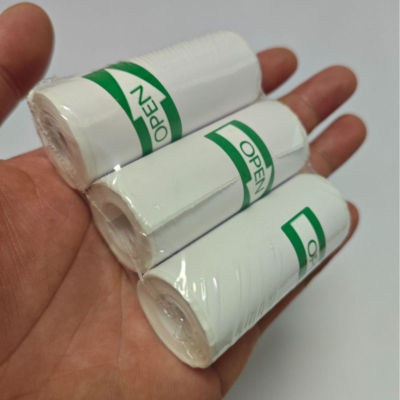 Mini Printer Thermal Paper 57*25Mm Sticker Color Paper Cash Register Receipt Paper Label Printing Paper - Image 1
