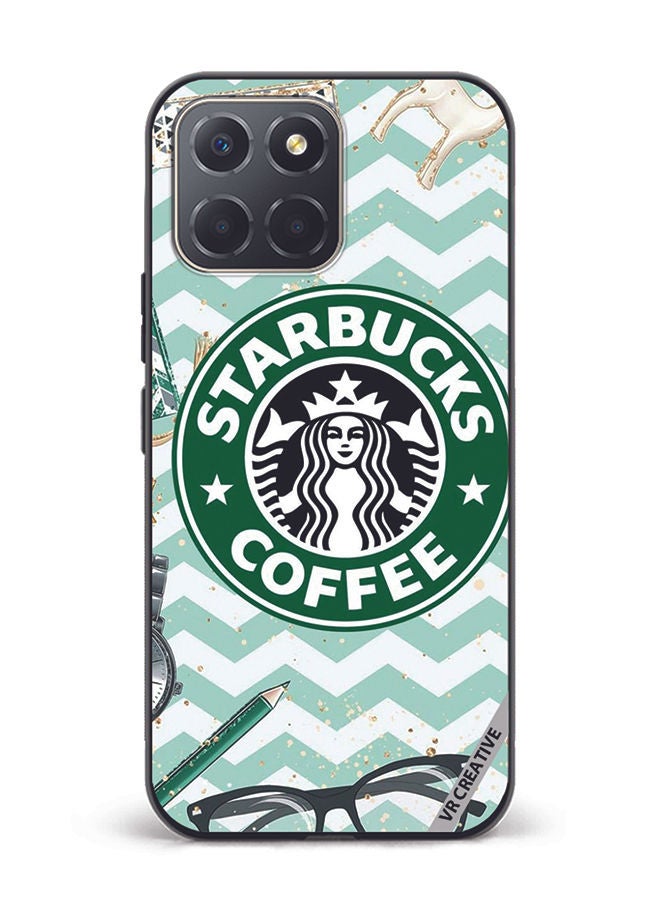 VR CREATIVE Protective Case Cover For Honor X6 Starbucks Coffee Design Multicolour - Image 1