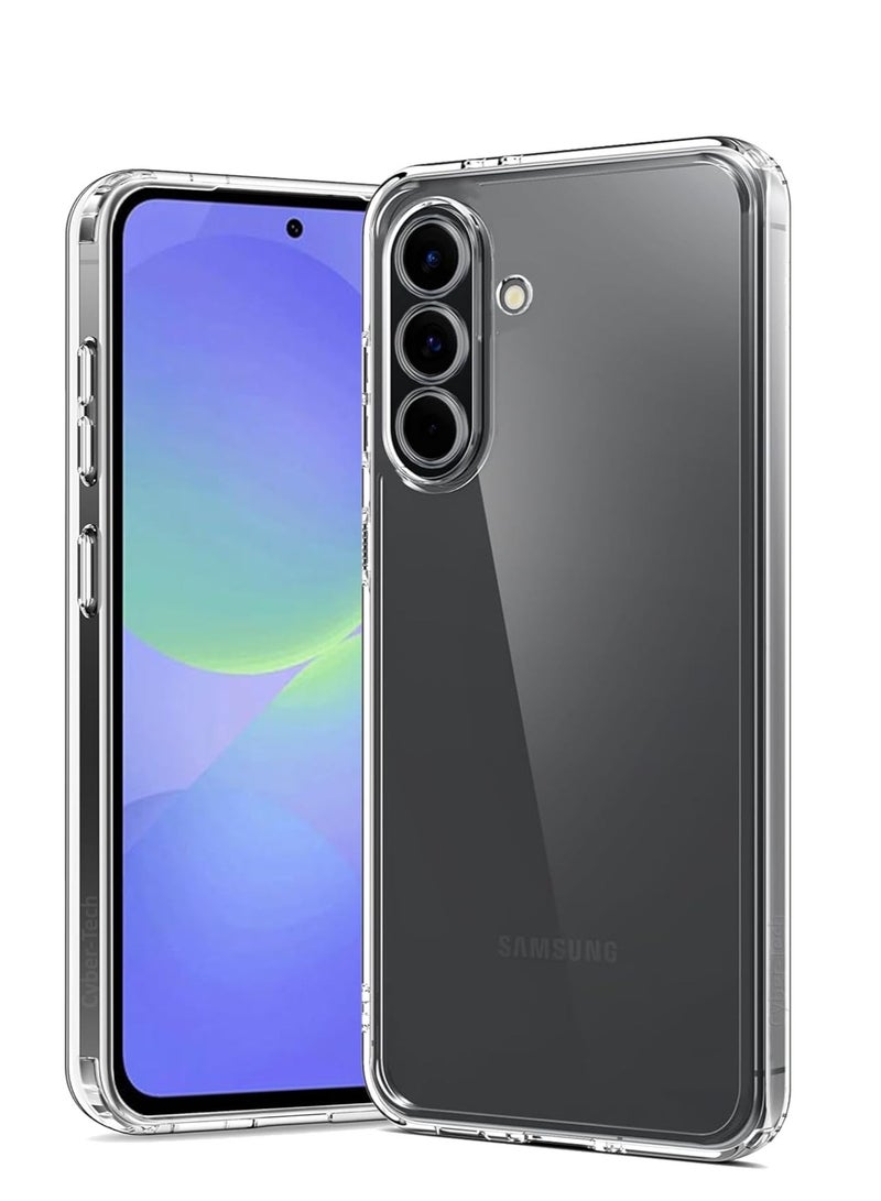 Transparent Case for Samsung Galaxy A56, Minimalist Soft Silicone Case, Shockproof, Scratch-Resistant - Image 1