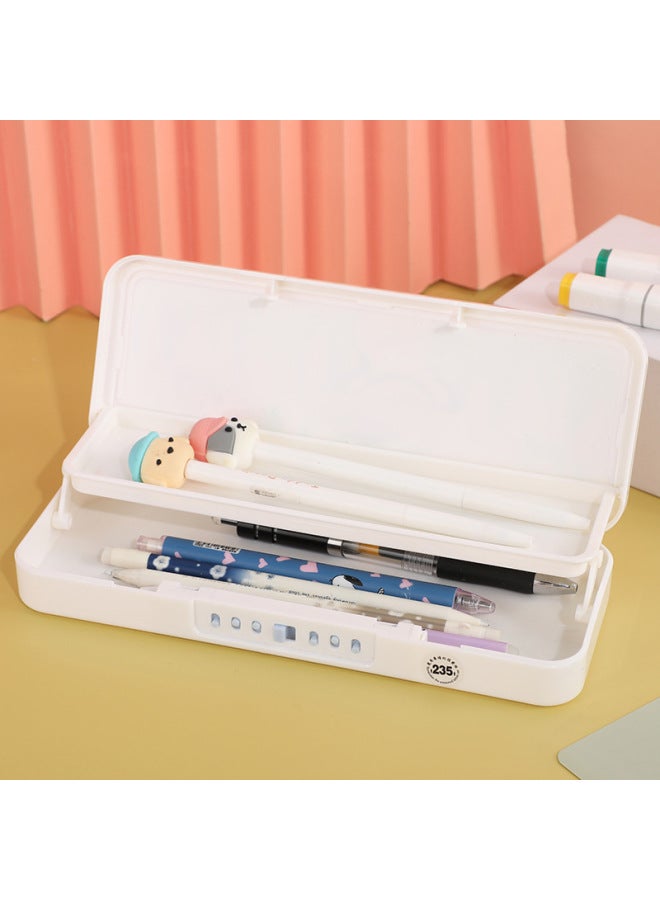 Cute Cartoon Multi-function Password Stationery Box Simple Small Fresh Children Students Large Capacity Pencil Case - Image 4