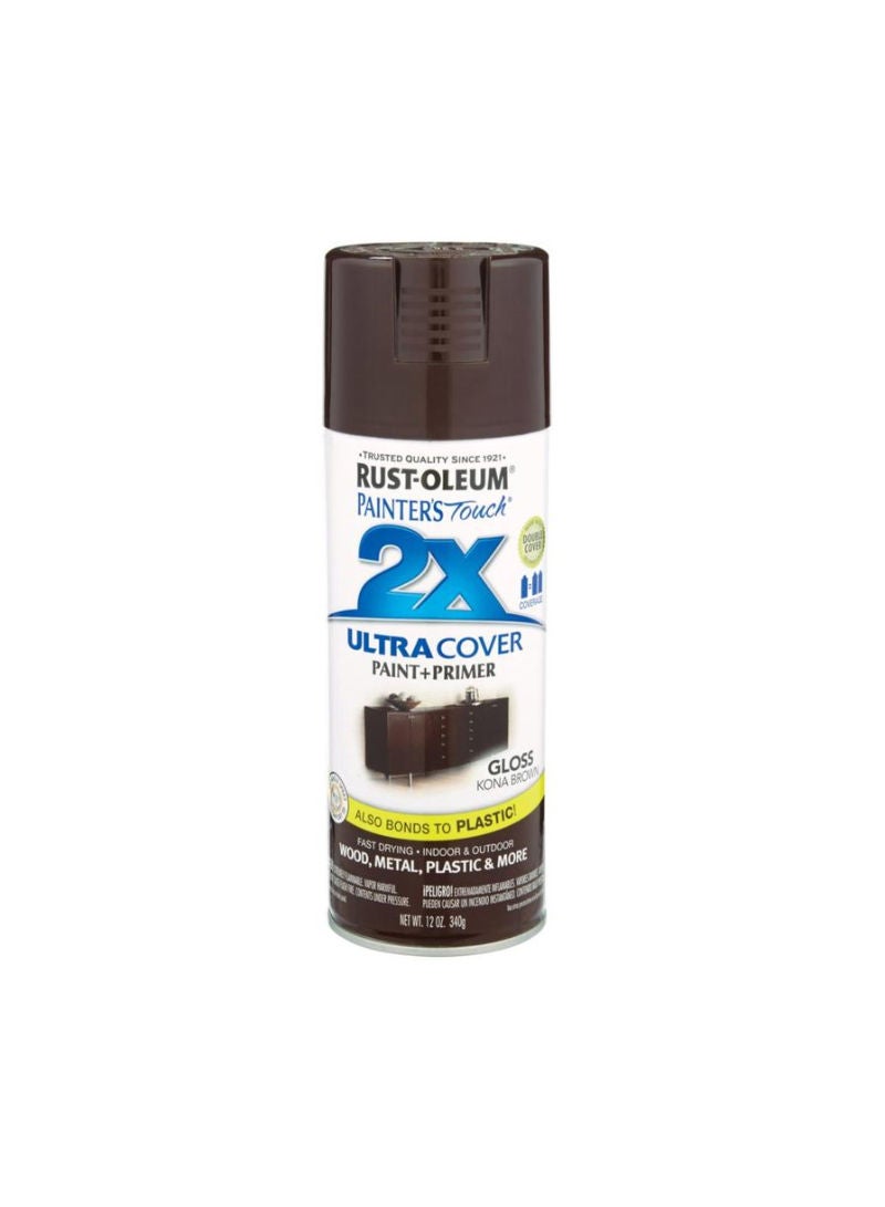 ACE Painter's Touch 2X Ultra Cover Paint Plus Primer 340g Gloss Brown 