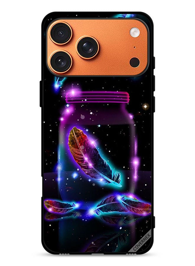 Covernex Apple iPhone 17 Pro Max Protective Case Cover Feathers In Jar - Image 1