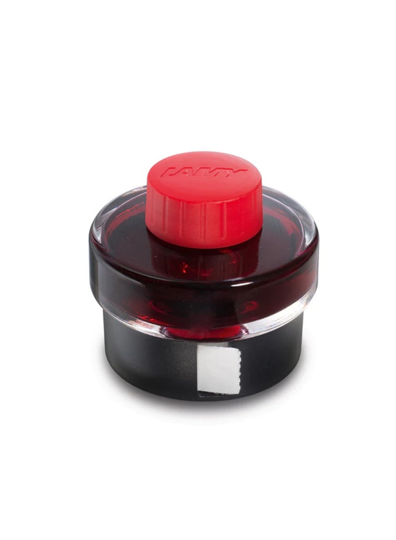 LAMY T52 Fountain Ink Pen Bottle 50ml Content Red - Image 2
