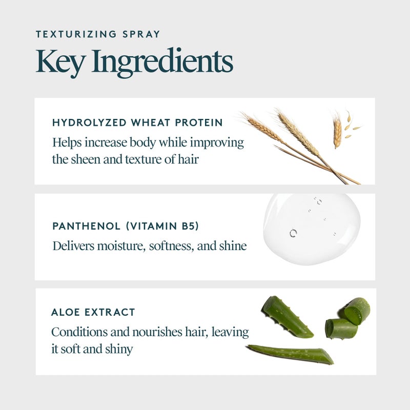 VIRTUE Texturizing Spray, Sulfate Free, Volumizes, Shines, Adds Texture, Color Safe, 5 Oz - Image 3