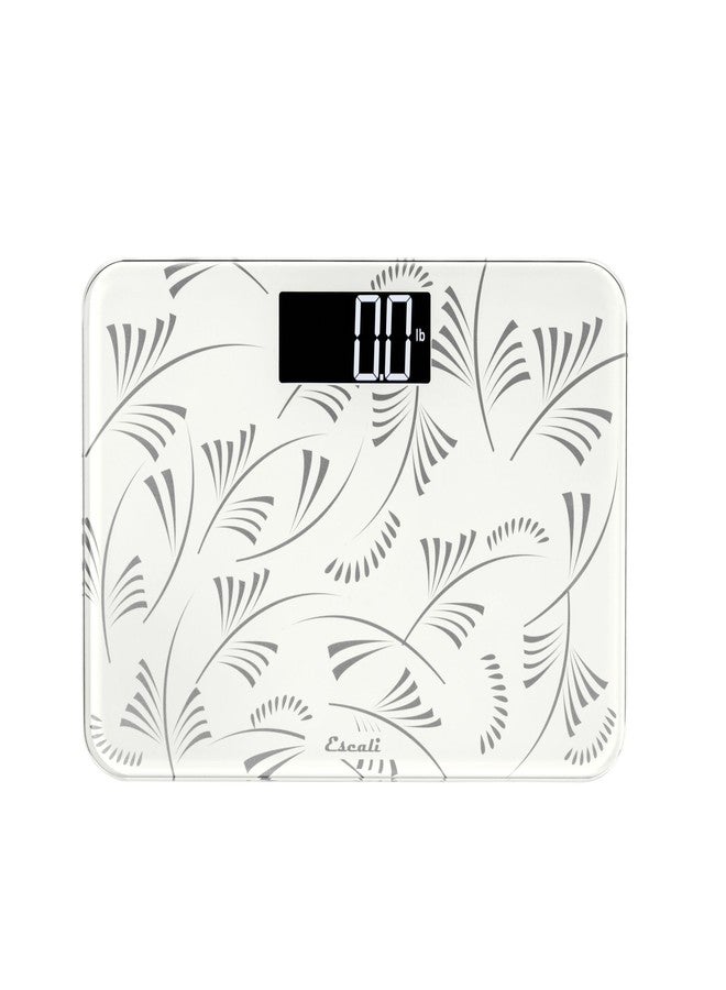 Escali Compact Digital Bathroom Travel Scale for Body Weight with Small Space-Saving Platform and High Capacity of 400 lb, Batteries Included - Image 1