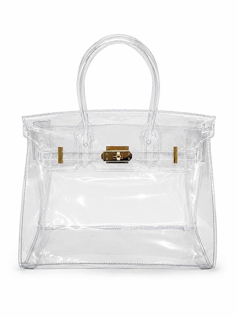 Clear PVC Tote Bag - Image 5