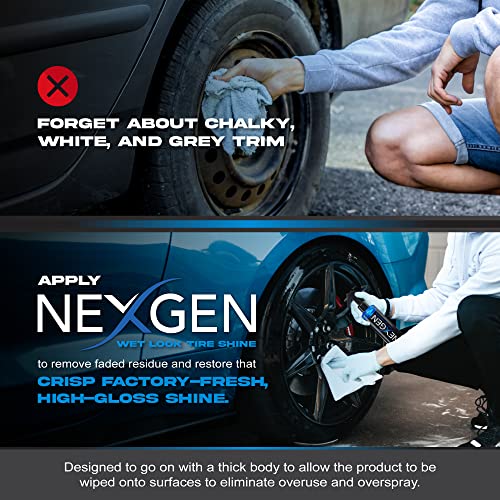 Nexgen Wet Look Tire Shine — Oil-Based Premium Dressing — High Gloss Finish and Protection for Tires - 1 Gallon - Image 5
