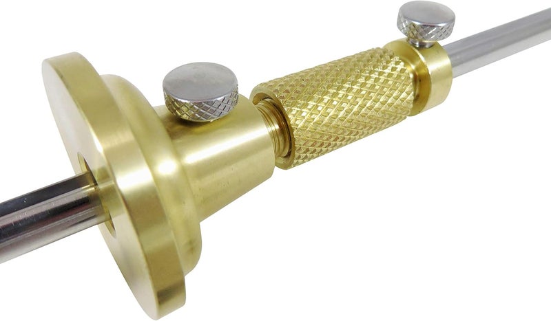 Taytools 464763 مقياس قطع دقيق من النحاس الصلب مع 2 قواطع إضافية ورأس قابل للتعديل ميكرو - Image 2
