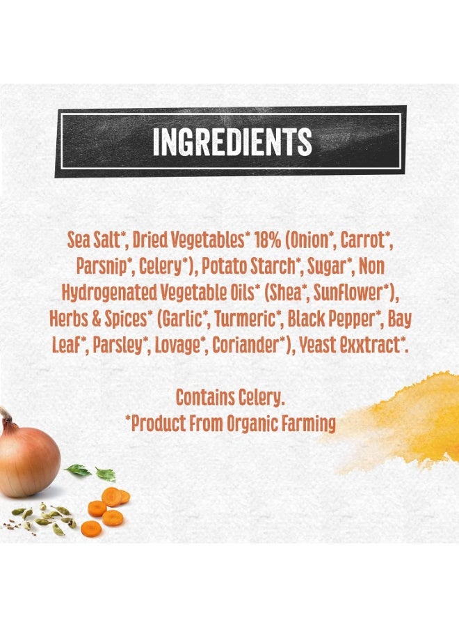 ماجي مكعبات مرق الخضار العضوية النباتية 80 جرام - Image 3