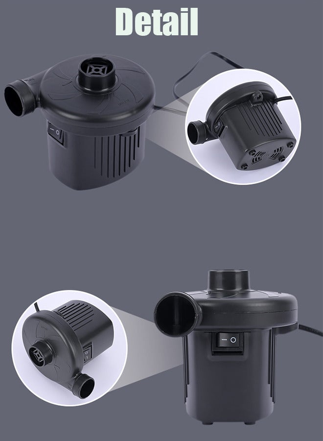 بيوينتي مضخة منفاخ الهواء الكهربائية لتجميع قارب سرير قابل للانتفاخ صوفا 13x10x12 سم - Image 5