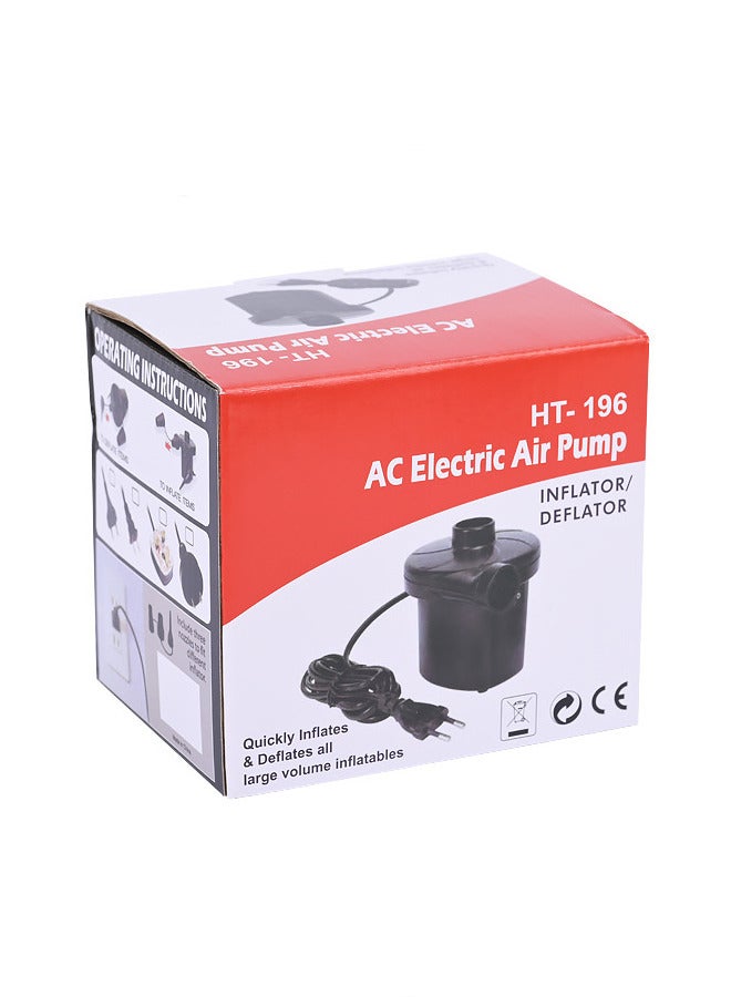 بيوينتي مضخة منفاخ الهواء الكهربائية لتجميع قارب سرير قابل للانتفاخ صوفا 13x10x12 سم - Image 1