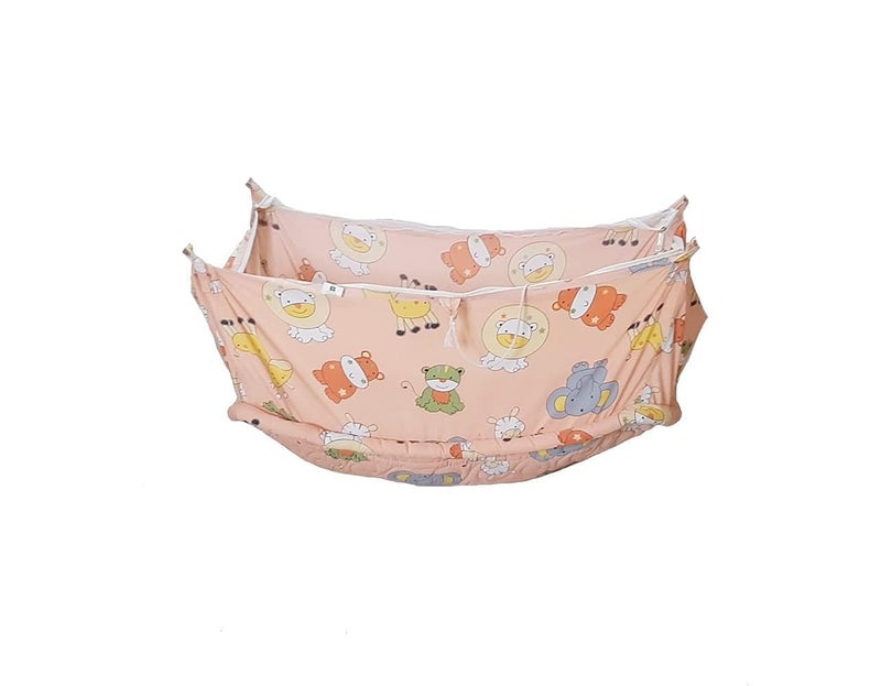Sensimon New Born Baby Hanging Khoya for Baby Cradle Cloth Jhula/Zoli Cloth Hooks | Foldable Swing Baby Bag Only - Set of 1 (82.5x46.5 Cm) - Image 1