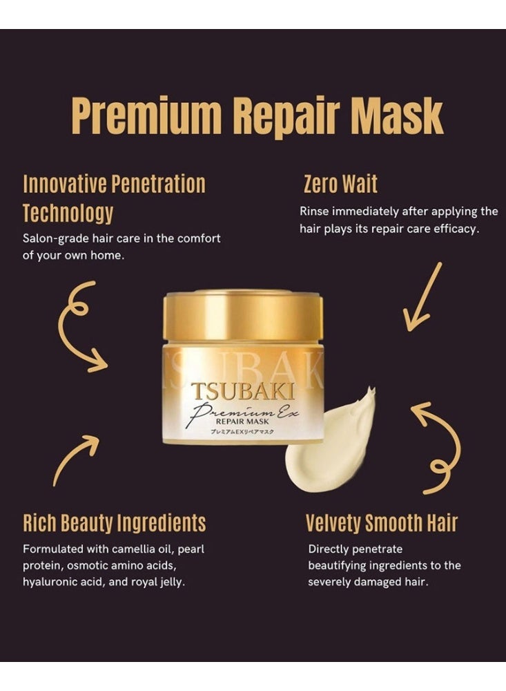 Tsubaki Shiseido Tsubaki Premium Repair Hair Mask 180g - Image 5