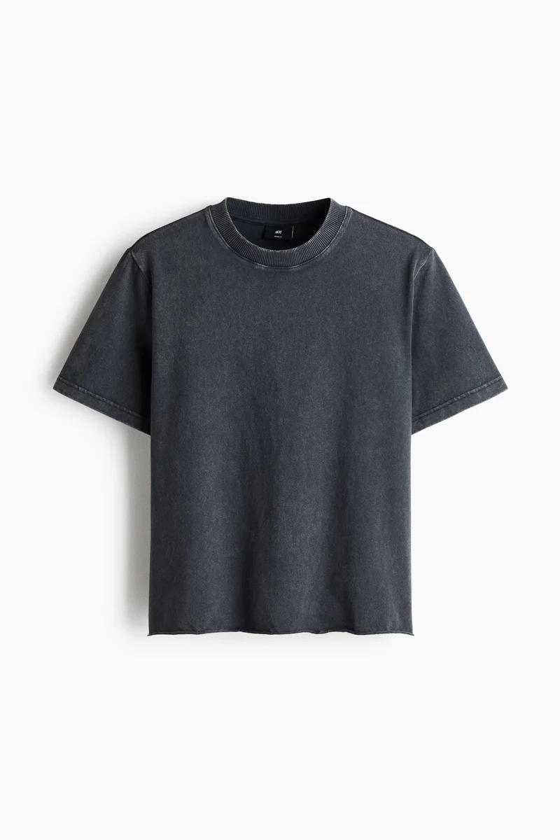 H&M Regular Fit Washed T-shirt