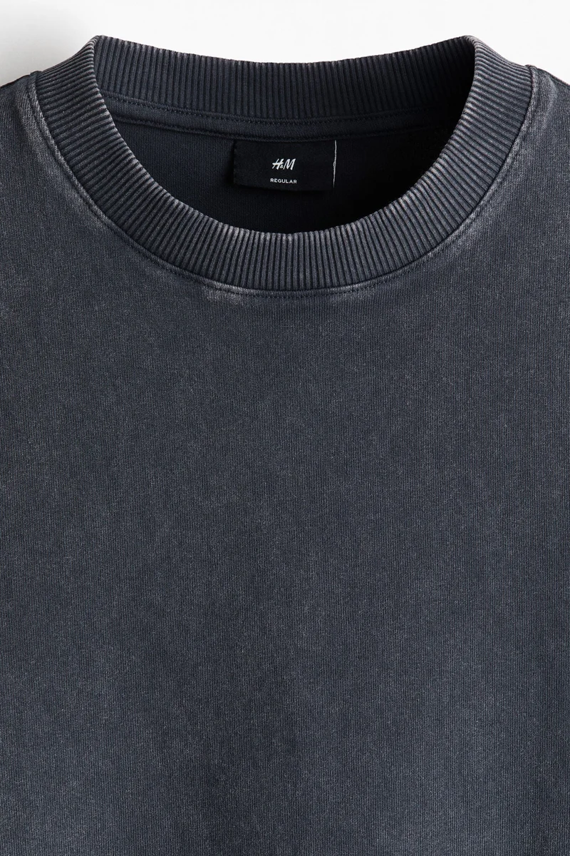 H&M Regular Fit Washed T-shirt