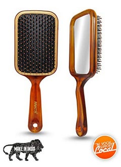 Ankita Paddle Hair Brush With Mirror by Chhavi Creation  - Image 5